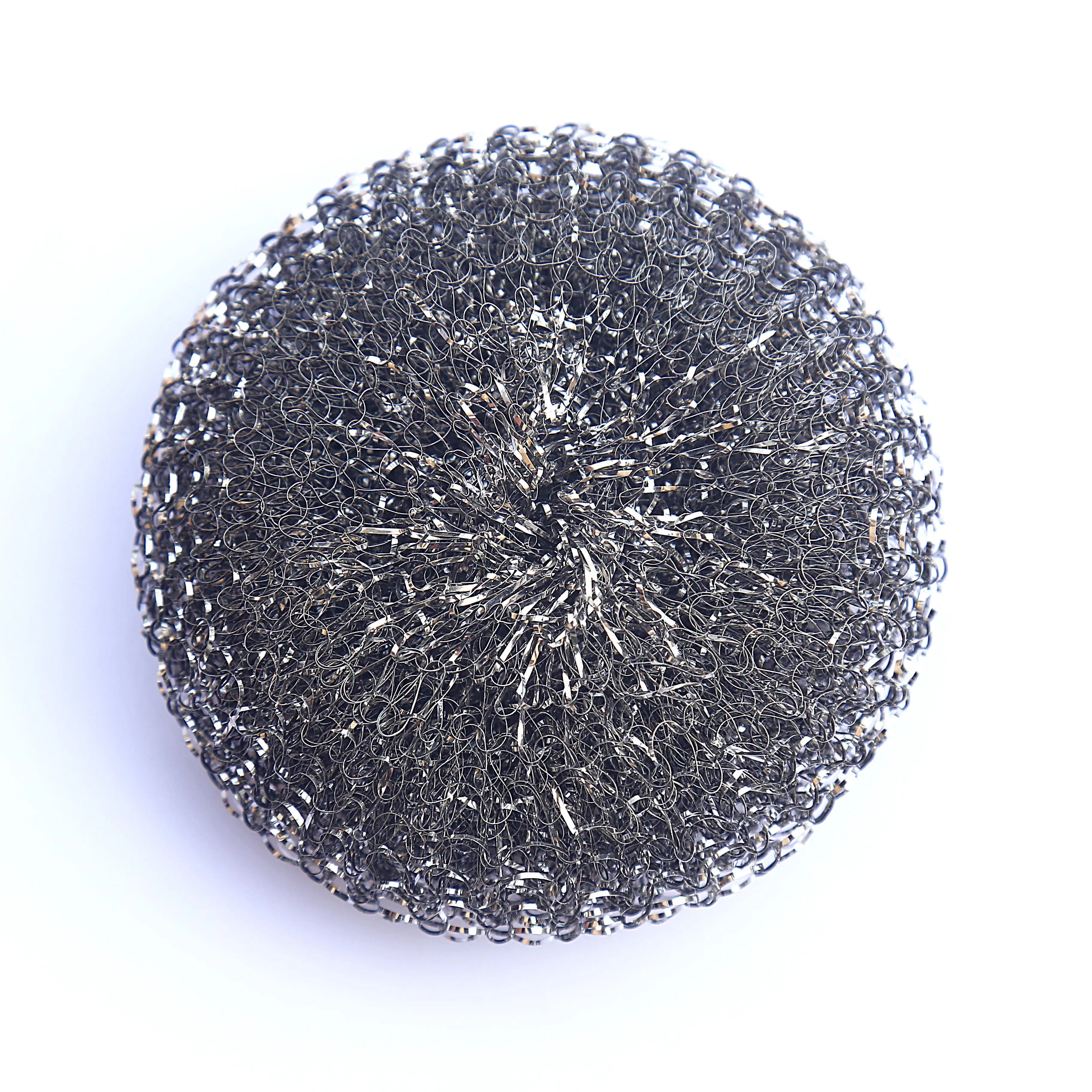 stainless steel mesh cleaning scourer for kitchen cleaning