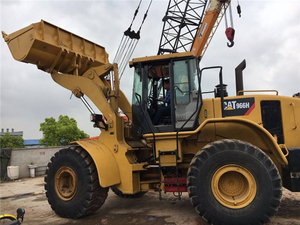 รถตักล้อยาง CAT 966H มือสอง ราคาถูก เครื่องจักรก่อสร้าง รถตักล้อยางแคตเตอร์พิลลาร์มือสอง นำเข้าจากญี่ปุ่นแท้ รถตักล้อยาง CAT 966H - Product Image 1