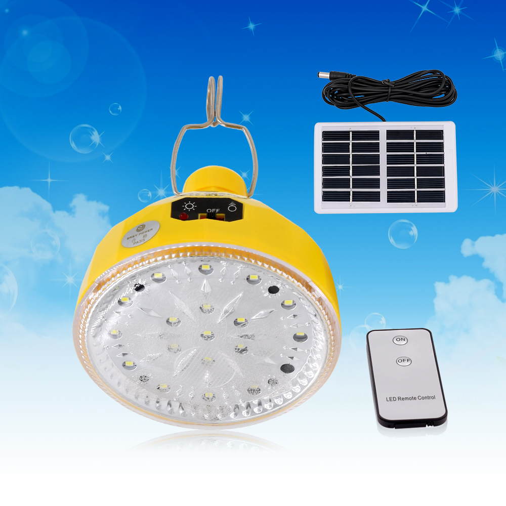 Лидер продаж 18 шт. 2835 SMD аварийная лампа на солнечной энергии с дистанционным управлением