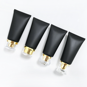 50g 100ml 200ml Black Plastic Shiny Matt Cream Soft Tube Cleanser Tube Hand/face Lotion Tube Squeeze Bottle