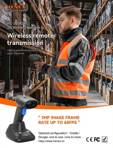 Escáner resistente a la 24/7: operación 2,4, soporte de carga, G inalámbrico + BT, venta minorista/logística - Product Image 6