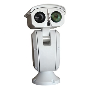 640*512 50mm térmico y 4MP 37x cámara de red PTZ montada en Torre óptica AI vehículo humano barco fuego humo reconocer función - Product Image 2