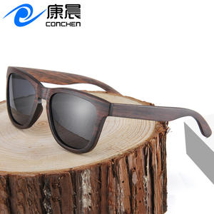 แว่นกันแดดไม้ Conchen รุ่น W3052 เลนส์โพลาไรซ์ TAC ป้องกันรังสียูวี 400 สำหรับทุกเพศ เหมาะสำหรับตกปลา ท่องเที่ยว และแฟชั่น - Product Image 1