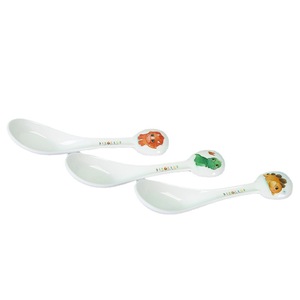 Children's Spoon Dinosaur Design Melamine Bpa Free 1-2 Years Feeding Utensil - Product Image 1