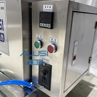 ALUSI Remplisseur à chaud de gelée de pétrole semi-automatique Bâton de déodorant Machine de remplissage de chauffage de bouteille de crème d'aromathérapie
