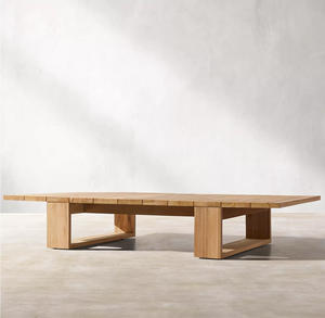 Sofá de ocio para Villa de alta calidad, <span class=keywords><strong>terraza</strong></span> de Hotel de lujo, sofá moderno de madera de teca, sofás de jardín baratos para exteriores - Product Image 2