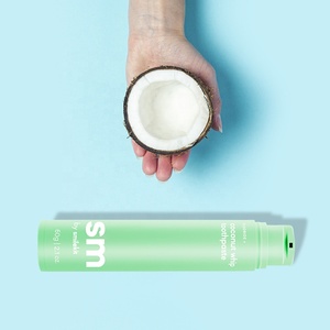 Bán buôn trái cây có hương vị kem đánh răng biểu tượng tùy chỉnh dừa Whip kem đánh răng - Product Image 2