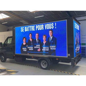 26 قدم 20 قدم مربع شاحنة الصمام عرض الإعلان المحمول شاشة المسرح العملاق لافتة في الهواء الطلق الفيديو Pantallas Gigante - Product Image 3