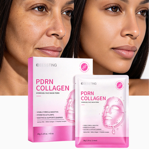 Masque en gelée de collagène coréen, nourrissant, raffermissant, pour les pores, ADN de saumon, anti-rides, PDRN, masque facial en hydrogel de collagène - Product Image 1