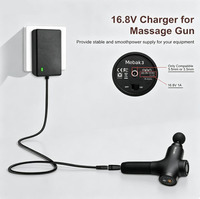 Cargador de 16.8V 1A para Pistola de Masaje TheraGun Hyperice Medcursor Mebak Toloco Sportneer Sonic Mini/Pro Fusion Youdgee LifePro Sonic