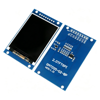 Modul Layar LCD TFT 2.0 Inci Driver ST7789 240X320 Antarmuka SPI 8-Pin Layar Warna Pin Tanpa Solder untuk Proyek MCU DIY M100