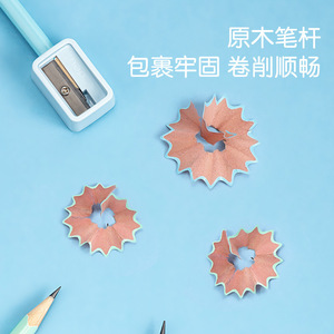 Deli S900 Hb Triangular Pencil Wooden Blue For School Office Use - Product Image 5