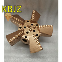 Prix usine KBJZ 250 mm PDC Concave Non-Carottable, Râpe de forage PDC pour puits d'eau et mines de charbon