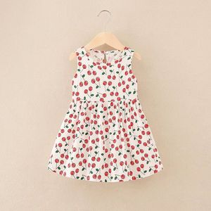 Robe florale décontractée pour bébé fille de 1 à 5 ans, style thaïlandais, pour l'été, robe ample à fleurs pour enfants, vêtements décontractés pour filles - Product Image 6