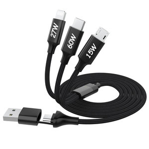 Nhà Máy Bán buôn Cáp dữ liệu USB để Loại C Cáp sạc nhanh cáp cho điện thoại di động sạc - Product Image 1