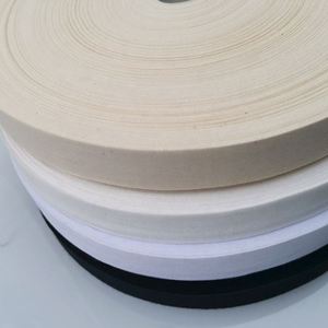 Thicken Cotton Webbing 40mm Custom Width Plain Weave Webbing Tape for Tote Bags Shoulder Straps - Product Image 4