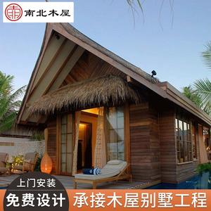 Cabane en bois Summerhouse, bois traité sous pression, style traditionnel, pour le camping et l'extérieur - Product Image 3