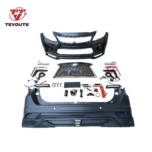 กันชนหน้าหลัง PP ดัดแปลงอัตโนมัติสำหรับ Toyota Fortuner ชุดอัปเกรดรถสำหรับ Toyota Fortuner 2012 <span class=keywords><strong>2013</strong></span> 2014 2015 - Product Image 1