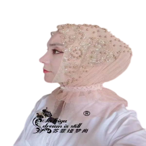 Mascarilla de aire para omen's thnic Urban Pearl rinted, eadscarf para eadscarf - Product Image 1