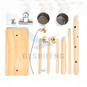 حامل ببغاء تفاعلي ، حقل تدريب الببغاء المصمت ، سلالم عض وتسلق ، لوازم - Product Image 5