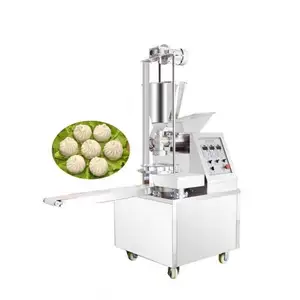 Venta directa de fábrica Momo que hace la máquina automática para hacer empanadas gyoza ravioli máquina para hacer bolas de masa hervida automática