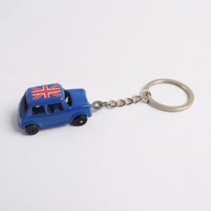Llavero Metálico Miniatura Estilo Británico con la Bandera del Reino Unido Impresa en el Techo, Recuerdo Turístico <span class=keywords><strong>de</strong></span> Londres, Disponible en 3 Colores - Product Image 5