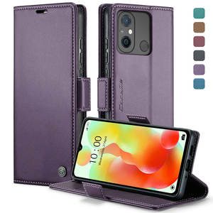 <span class=keywords><strong>R20</strong></span> étui en cuir lisse pour Xiaomi Redmi 11A 12C nouveauté luxe magnétique béquille RFID portefeuille couverture pour Redmi 12C étui - Product Image 2