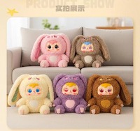 Officiel Samuel Big Rabbit Family 500% Grande Peluche Boîte Mystère - Figurine Mystère Extra Large, Jouet d'Art, Vente en Gros, En Stock, Cadeau