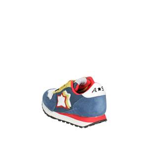 Sneakers per Bambini Athletic Stars Icaro103 Blu Bianco in Tela Scarpe alla Moda - Product Image 2