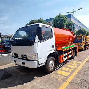 Camion-citerne d'aspiration des eaux usées et des eaux fécales de 5000 litres, neuf, à vendre - Product Image 4
