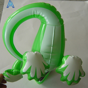 Lindo diseño de dibujos animados vinilo PVC aire soplado inflable dinosaurio Animal T-rex Tyrannosaurus Gecko <span class=keywords><strong>Gecco</strong></span> juguete de dibujos animados - Product Image 2