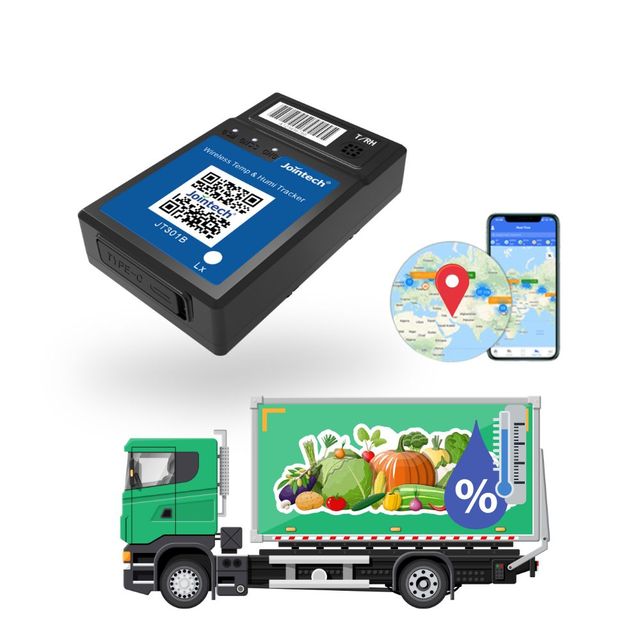 Wireless Temperature & Humidity GPS Tracker for Asset Tracking