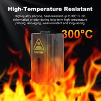 Manchon en silicone pour imprimante 3D Creality SPARKX I7, housse de protection pour hotend, isolation thermique, chaussettes en silicone