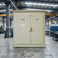Transformateur fiable de 630 kVA monté sur socle, 24,9 kV, triphasé, immergé dans l'huile, pour l'alimentation de l'industrie minière