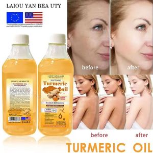 Label pribadi minyak pemutih kunyit, perawatan wajah dan tubuh alami menutrisi anti Penuaan mencerahkan perbaikan minyak esensial - Product Image 3
