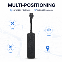 Traceur GPS pour véhicule T2 4G avec positionnement GPS BDS GLONASS WiFi LBS, coupure d'alimentation et suivi en temps réel