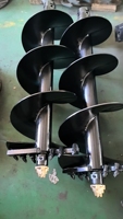 Fabrication de tarières, perceuse de trous de terre, Mini-pelle hydraulique, grue, perceuse pour plantation d'arbres
