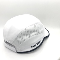 Casquette de sport en maille respirante à séchage rapide personnalisée Casquette de course cool avec impression en nylon Casquette Gorras de baseball élégante