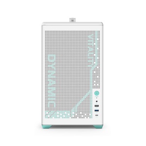 Boîtier d'ordinateur portable pour <span class=keywords><strong>gamer</strong></span> AntarcChill, personnalisé, pour PC de jeu, Micro-ATX/ITX, verre trempé de 0,7 mm, blanc, boîtier de bureau, tours - Product Image 4