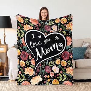 Warm Family Gift Flannel <b>Blanket</b> <b>Throw</b> <b>Blanket</b> Nap <b>Blanket</b> Skin Friendly Reversible for Bedroom Living Room Custom Print - Product Image 6