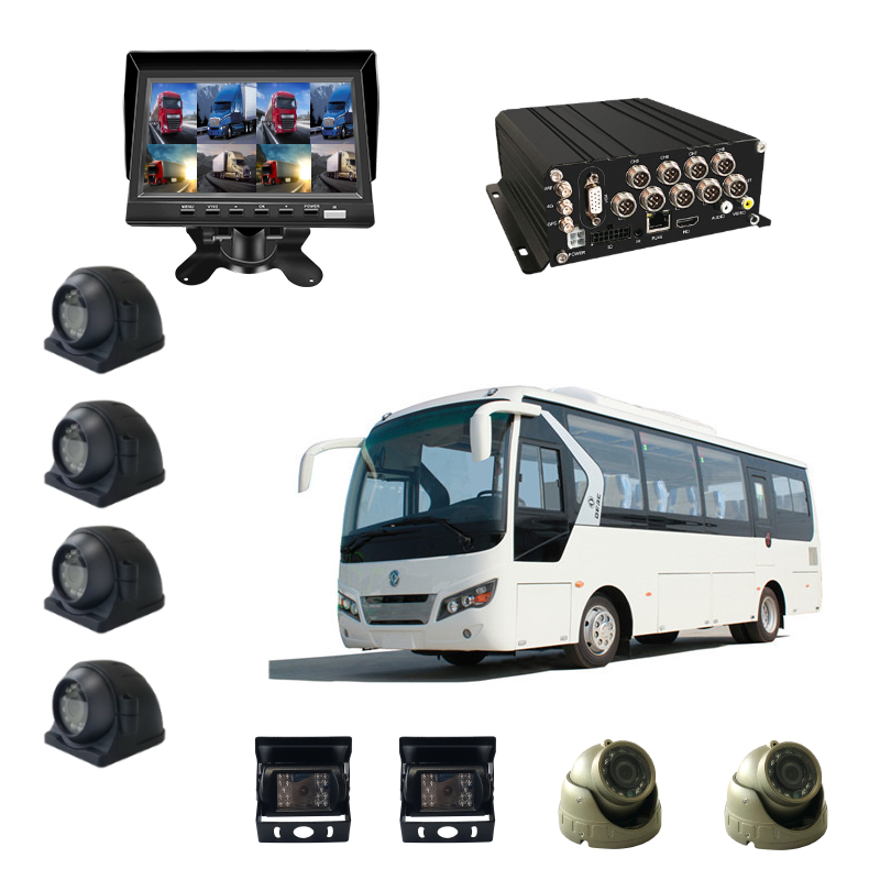 8 Channel HDD MDVR 4G GPS
