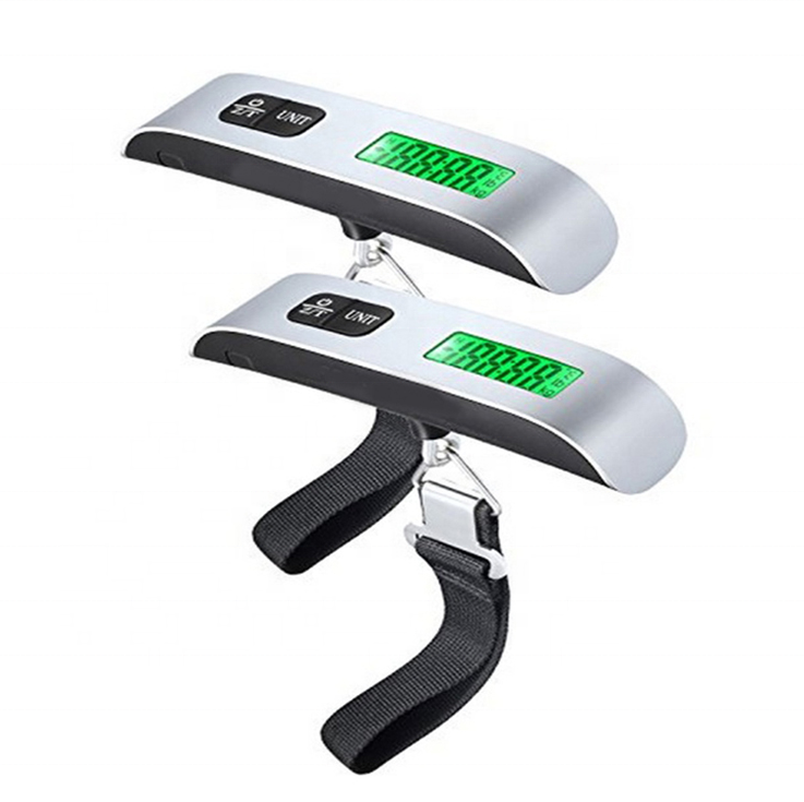 luggage weight scale 110lb/50kg Electronic Balance Electronic Digital Luggage Hanging Scale with Rubber Paint Handle