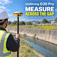 Alat Survei Internasional Unistrong G30 Pro Penerima Laser Gnss Rtk Kamera Ganda Gnss Gps Rtk dengan Fungsi Google