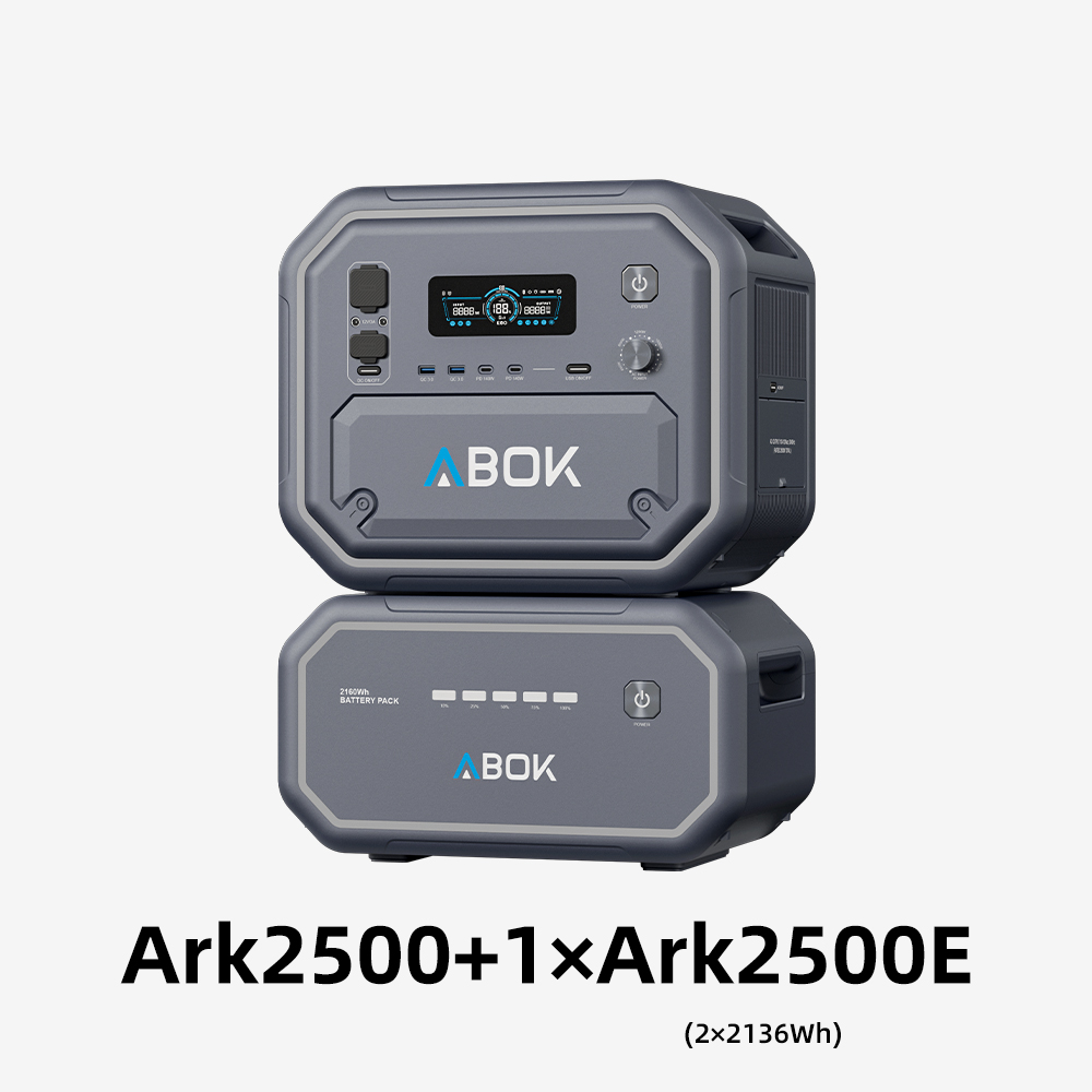 Ark2500 with 1 pc Ark2500E (2x2160Wh)