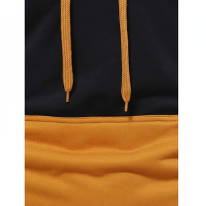 เสื้อฮู้ดดี้ผู้ชายผ้าฝ้ายหนานุ่ม ระบายอากาศดี ทรงโอเวอร์ไซส์ ไหล่ตก สไตล์ซันเฟด ดีไซน์ดิสเทรส สำหรับผู้ชาย ปี 2026 - Product Image 2