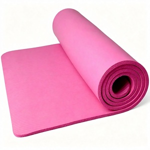 YINGUAN - Tapete de Yoga Ecológico de Goma Elástica de Alta Densidad, Tapete de Fitness, Tapete de Ejercicio, Cojín de Pilates, Lavable, Plegable, Duradero - Product Image 1