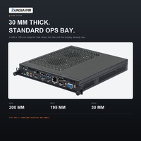 Vente en gros en usine Intel 6e/7e/8e génération i3 i5 i7 Mini OPS PC ordinateur OPS industriel pour mini ordinateur à écran plat interactif
