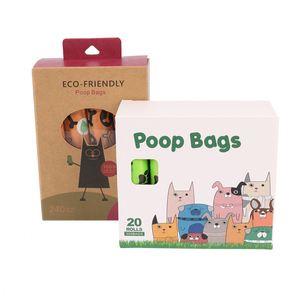 Custom logo 100% Biodegradable Poop <b>Bags</b> for Pet Waste Clean Plastic <b>Bag</b> <b>Compostable</b> Dog Leak-proof <b>Bag</b> - Product Image 1