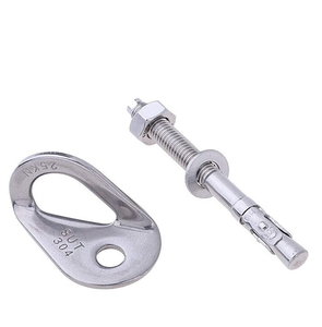 Metric Steel Eye <b>Screws</b> Threaded Fasteners with Loop End for Hardware Mounting - Product Image 3