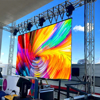 Écran LED de location haute luminosité P3.91 500mm*1000mm pour intérieur/extérieur, mur LED pour scène de concert